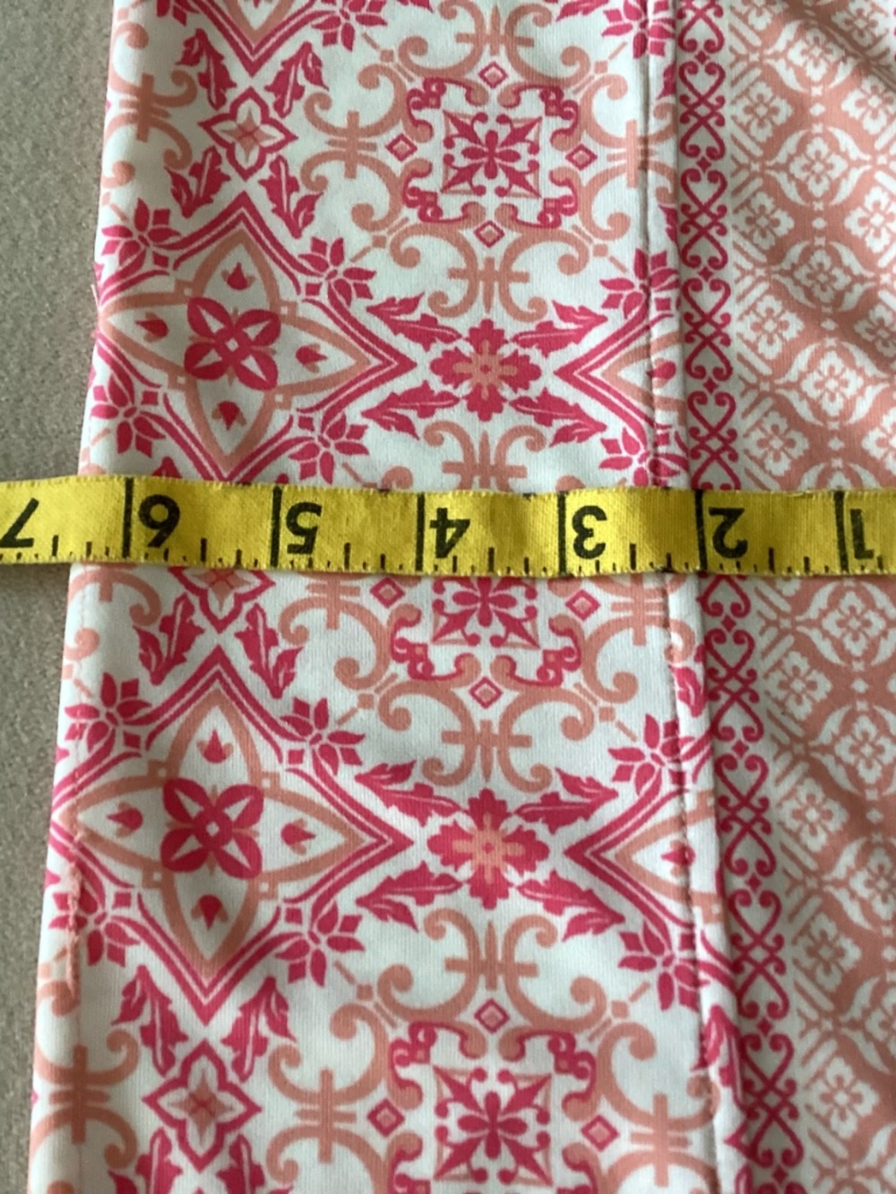 JOAN RIVERS MAXI CORAL & WHITE KAFTAN SIZE SP - Picture 8 of 13